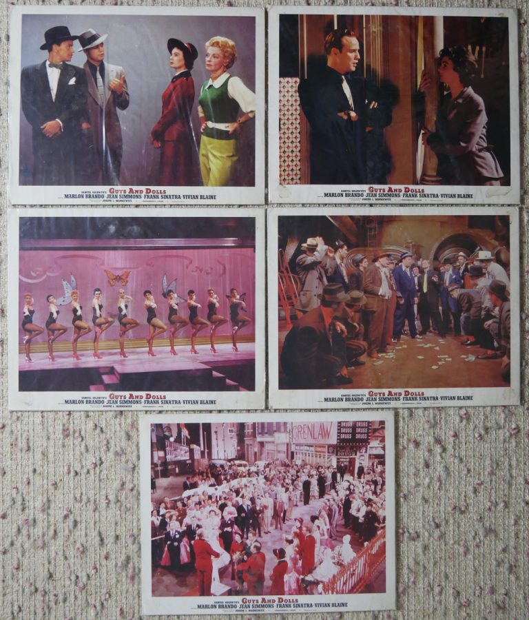 Lobby Card Set Guys And Dolls 1955 Kerrisdale Gallery