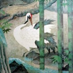 Crane with Bamboo by unknown Japanese
