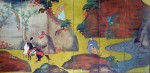 Pass Through The Mountains, Mt. Utsu by Fukaye Roshu - collectable collotype reproduction vintage art print