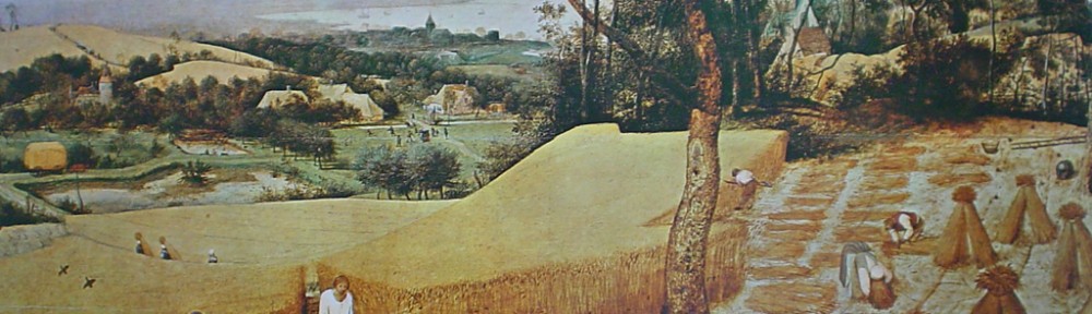 The Harvesters by Pieter Breughel