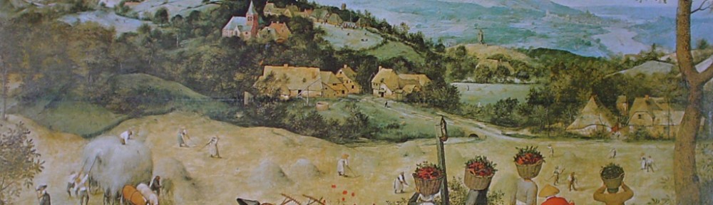 The Haymaking by Pieter Breughel