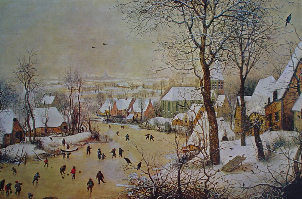 Winter Landscape With Birdtrap by Pieter Breughel