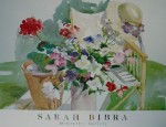 Flowers With Directors Chair by Sarah Bibra