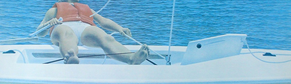 Sailing by Alex Colville