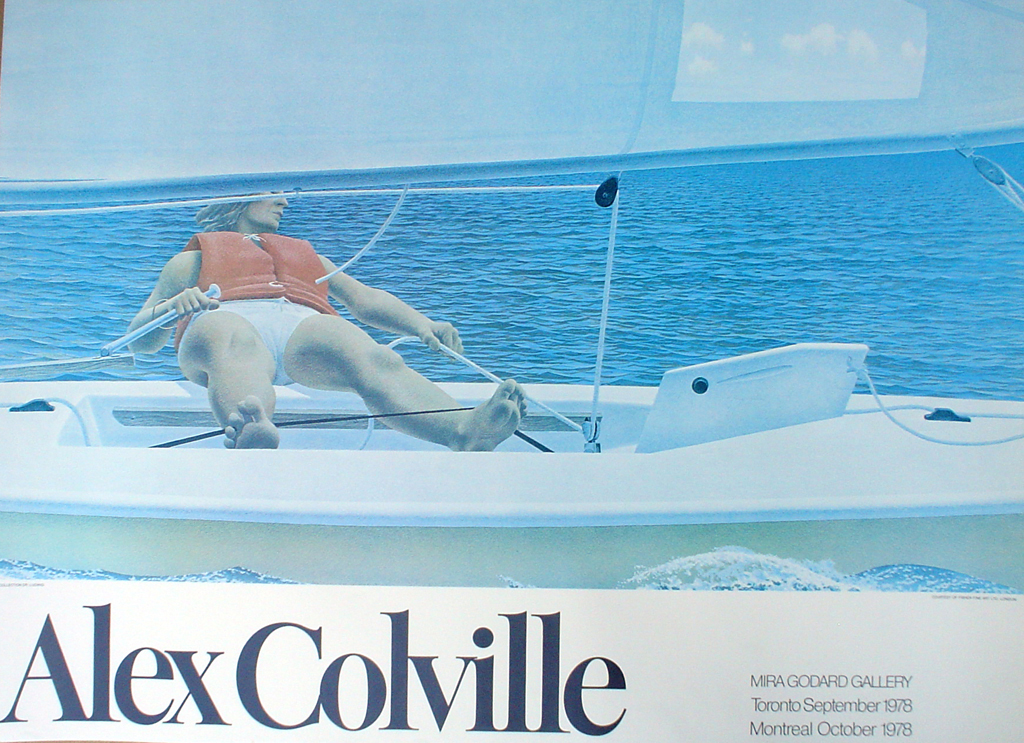 Sailing by Alex Colville