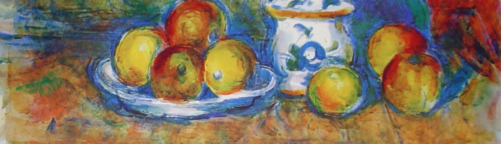 Still Life With Apples by Paul Cezanne