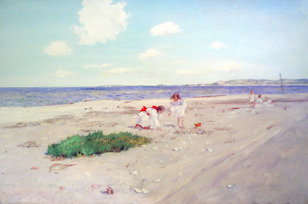 Shell Beach At Shinncock by William Chase