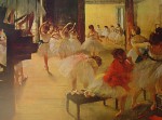 Ballet School by Edgar Degas