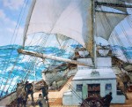 Gale Force Eight by Montague Dawson