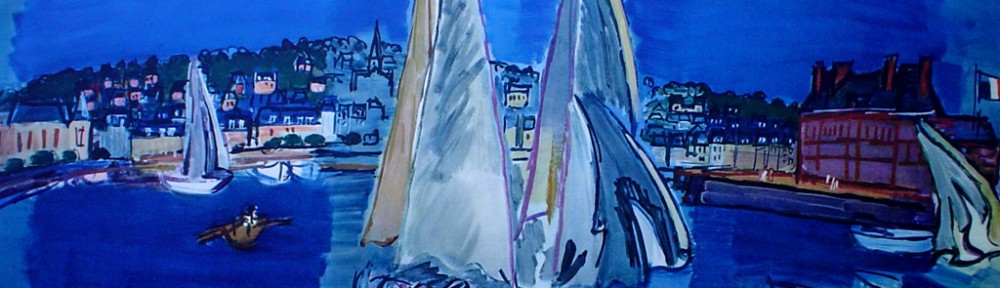 Drying The Sails by Raoul Dufy