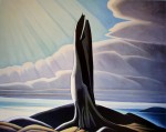 North Shore Lake Superior by Lawren Harris - Group of Seven offset lithograph fine art print