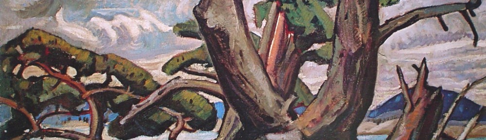 Old Pine, McGregor Bay by Arthur Lismer - Group of Seven offset lithograph fine art print