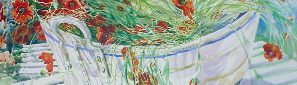 Poppies In A Tub by Elizabeth Jane Lloyd