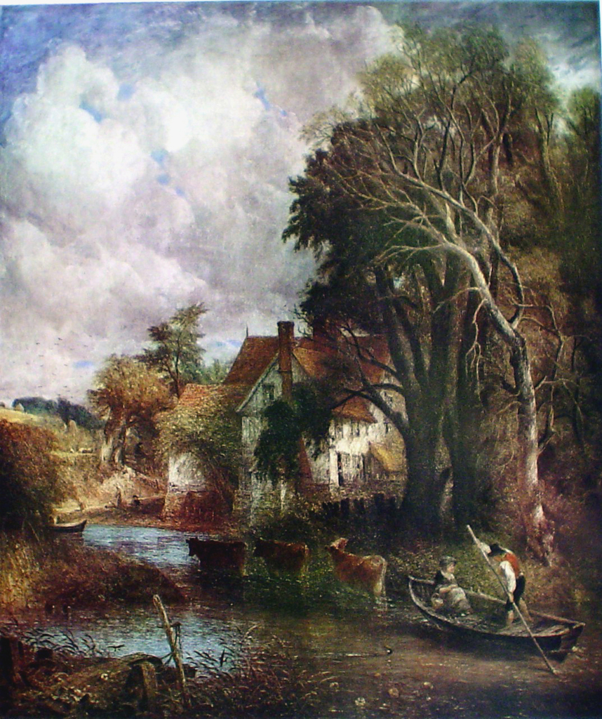 The Valley Farm by John Constable - offset lithograph fine art print