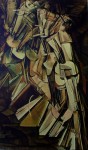 Nude Descending A Staircase, No. 2 by Marcel Duchamp - collectible collotype fine art print