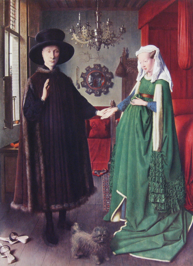 van eyck – The Marriage Of Giovanni And Giovanna Cenami (sold ...