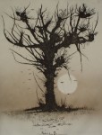 Phantasie Tree by Udo Nolte - original etching, signed and numbered 28/ 200