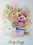 A Moment's Magic by Wendy Tosoff - offset lithograph poster, hand-signed by artist