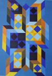 Tridimor 1969 by Victor Vasarely - collectable collotype print