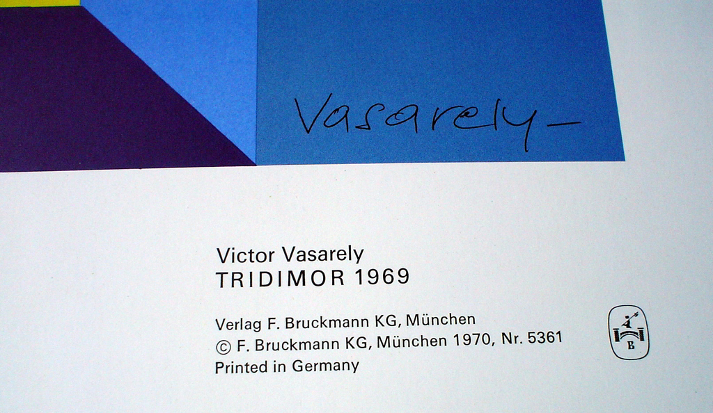 Tridimor 1969 (Detail) by Victor Vasarely