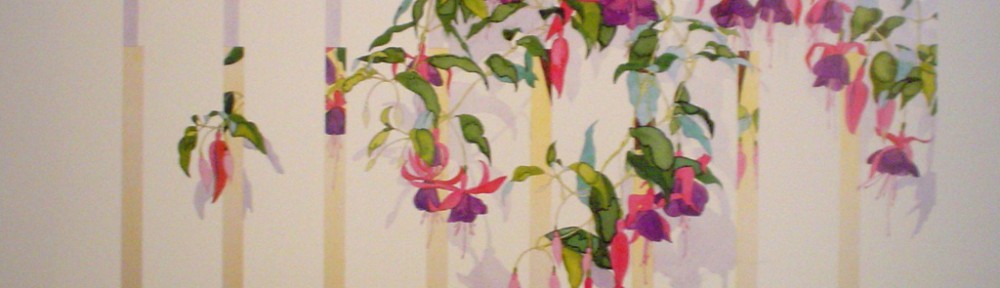 Fuchsia by Donald Ewen, hand-signed by artist - fine art poster print