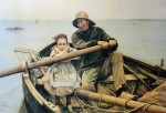 The Helping Hand by Emile Renouf - offset lithograph fine art print