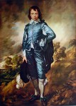 The Blue Boy by Sir Thomas Gainsborough - collectible collotype fine art print