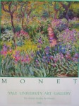 Artist's Garden At Giverny by Claude Monet - offset lithograph fine art poster print
