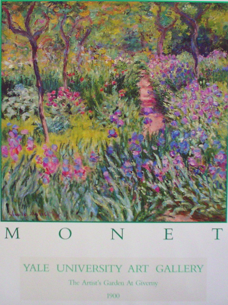 monet – Artist's Garden At Giverny (sold)