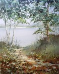 Secluded Morning by Jacqueline Penney - offset lithograph fine art print