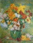 Chrysanthemum sby Pierre-Auguste Renoir - collectible collotype fine art print