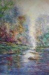 Waldenthorpe Creek by Michael Schofield - offset lithograph fine art print