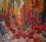 Autumn's Garland by Tom Thomson - Group of Seven offset lithograph fine art print