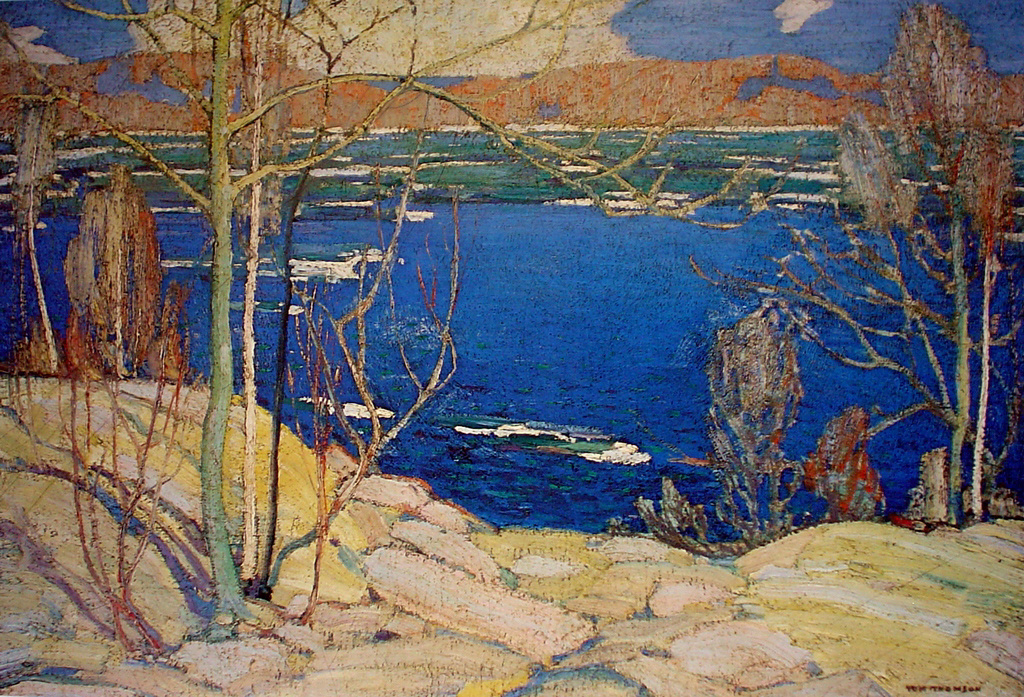 Spring Ice by Tom Thomson - Group of Seven offset lithograph fine art print