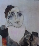 Portrait De Dora Maar by Pablo Picasso - offset lithograph fine art print