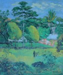 Landscape, 1901 by Paul Gauguin - offset lithograph fine art print