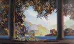 Daybreak by Maxfield Parrish - offset lithograph fine art print