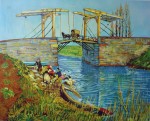 The Bridge by Vincent Van Gogh - offset lithograph fine art print