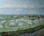 The Orchard by Vincent Van Gogh - offset lithograph fine art print