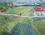 Landscape By Auvers After The Rain by Vincent Van Gogh - collectable collotype fine art print