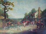 The Essex Hunt Near Epping by Dean Wolstenholme - offset lithograph fine art print