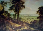 View Of Hamilton, 1853 by Robert Whale - offset lithograph fine art print