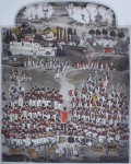 Waterloo Volunteers by Graham Clarke, History of England series, Portfolio Edition - original hand-coloured etching, signed and numbered 83/200