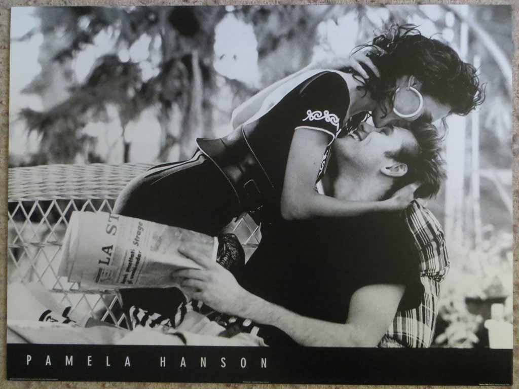 Mexico 1990 by Pamela Hanson, shown with full margins - offset lithograph reproduction vintage poster art print