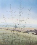 Wild Oats by Jeane Duffey, 17x14, printed in England - offset lithograph reproduction vintage fine art print