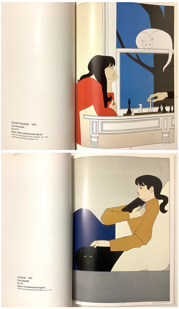 Will Barnet, 27 Master Prints by Will Barnet (illustrations), Susan E. Meyer (introduction) - Harry N. Abrams, Inc. New York, 1979 Softcover book ISBN 10:0810922169- composite view to show content: very large, full page colour illustrations (available from KerrisdaleGallery.com, Stock ID#BAR279bv)