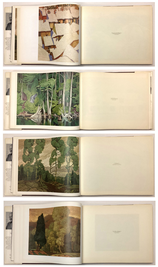 A.J. Casson, His Life & Works, A Tribute by Paul Duval (text), A.J. Casson (illustrations) - Cerebrus, Prentice-Hall 1980 Hardcover book in dustjacket ISBN 10:Cerebrus0920892027, Prentice-Hall0130005967 - composite view to show examples of content (available from KerrisdaleGallery.com, Stock ID#CAS180bh)