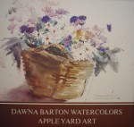 Apple Yard Art by Dawna Barton