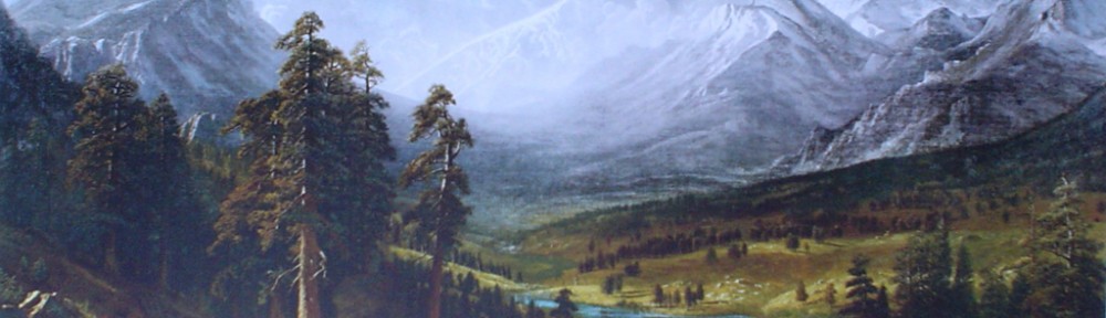 Estes Park by Albert Bierstadt