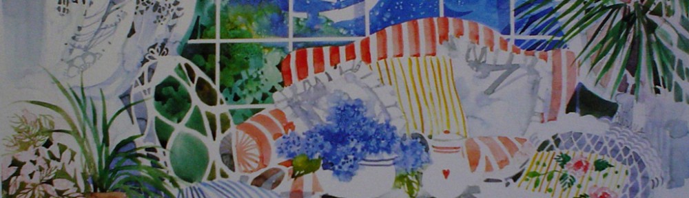 Sailboats Through The Window by Diana Barnes